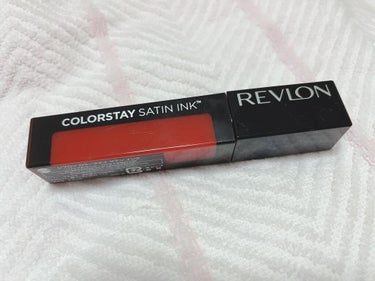 カラーステイ サテン インク/REVLON/口紅を使ったクチコミ（1枚目）