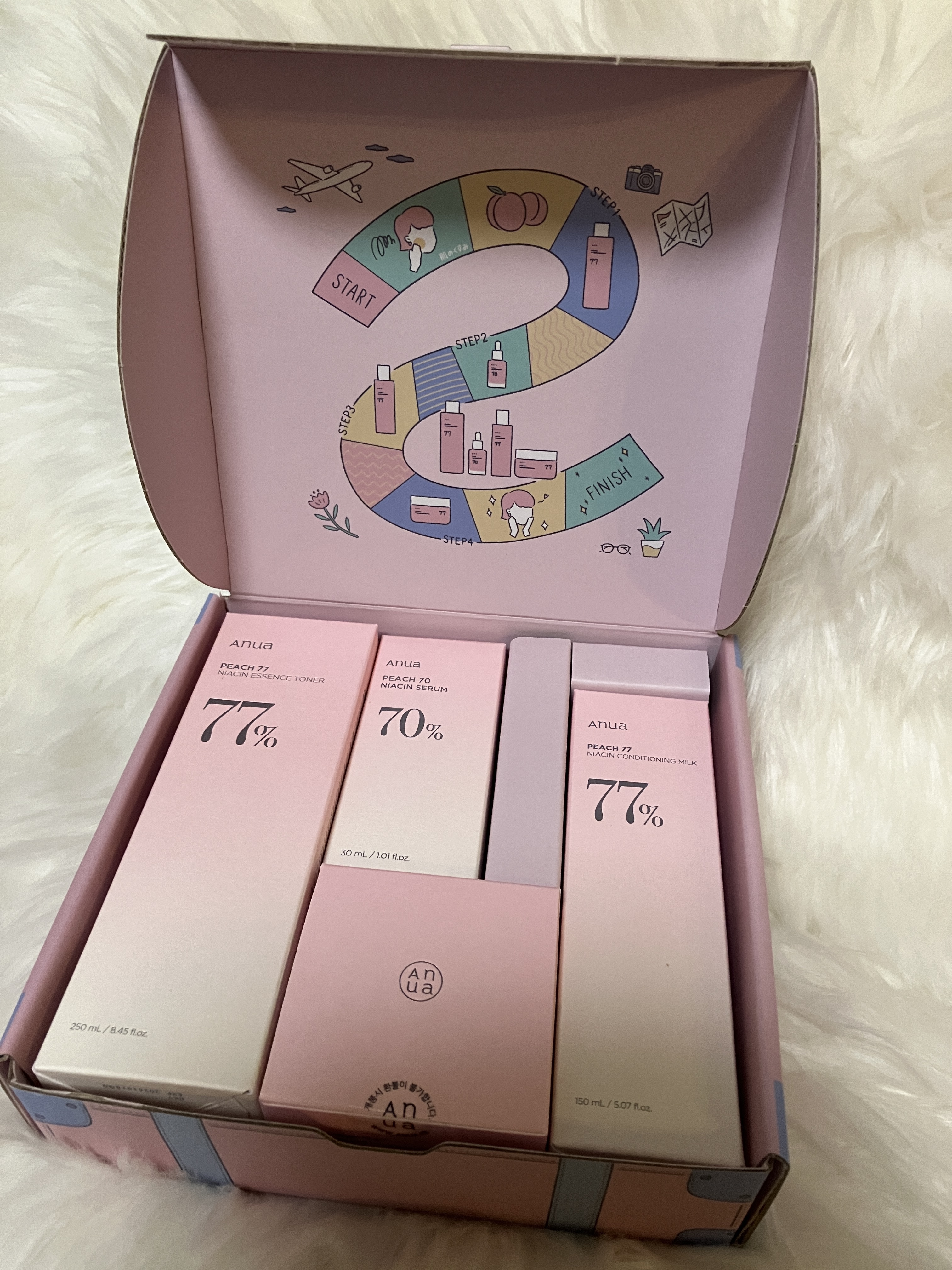 桃70%ナイアシンセラム/Anua/美容液を使ったクチコミ（2枚目）