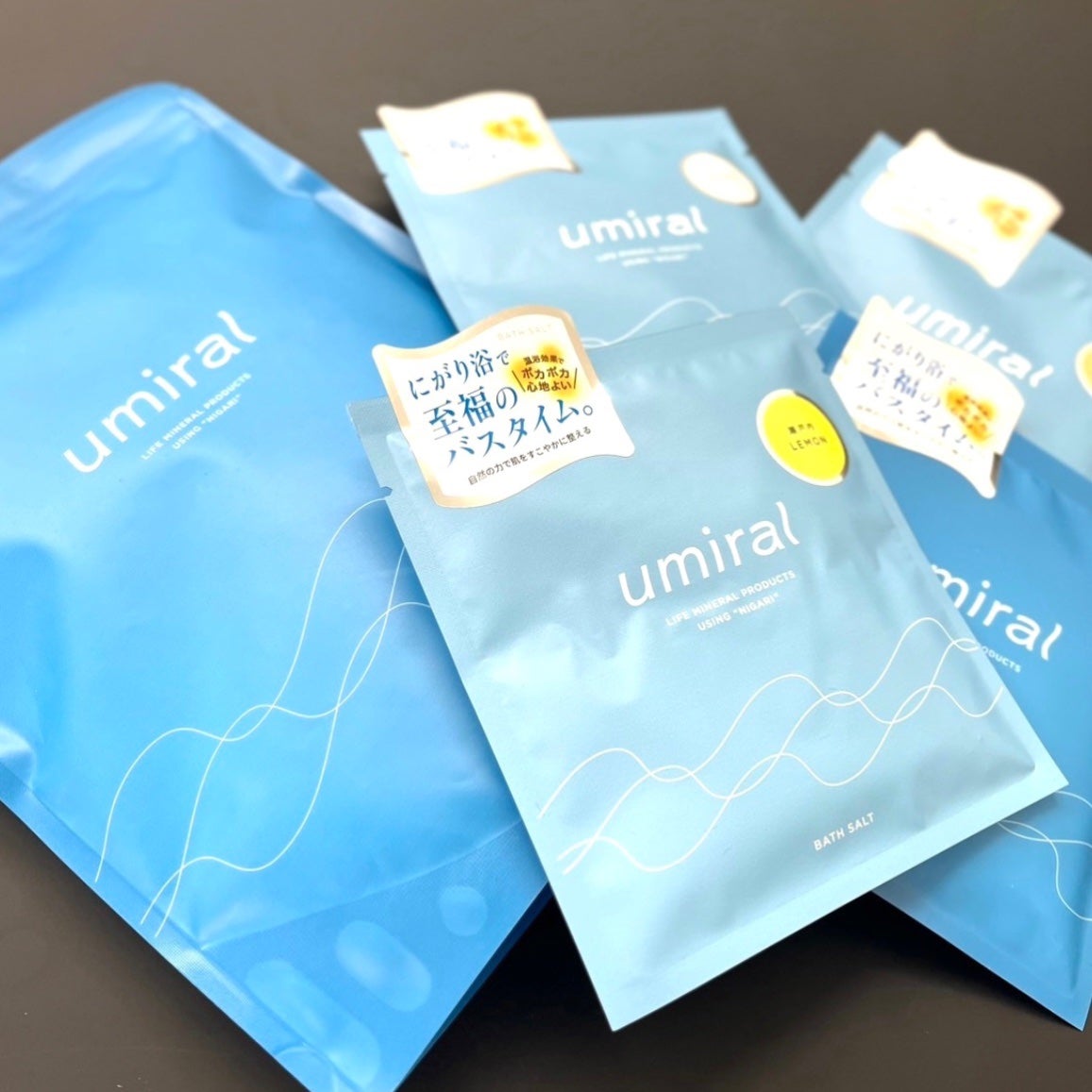 どら焼き on LIPS 「\にがり浴でカラダぽかぽか!至福のバスタイム🤍/■umiral..」(2枚目)