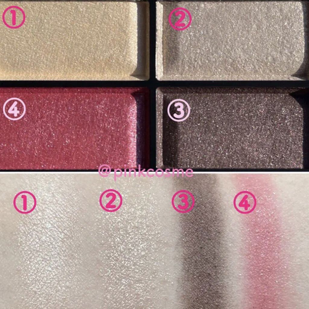 ロイヤルヴィンテージ アイズ 101/リンメル ロンドン/アイシャドウパレットを使ったクチコミ（2枚目）