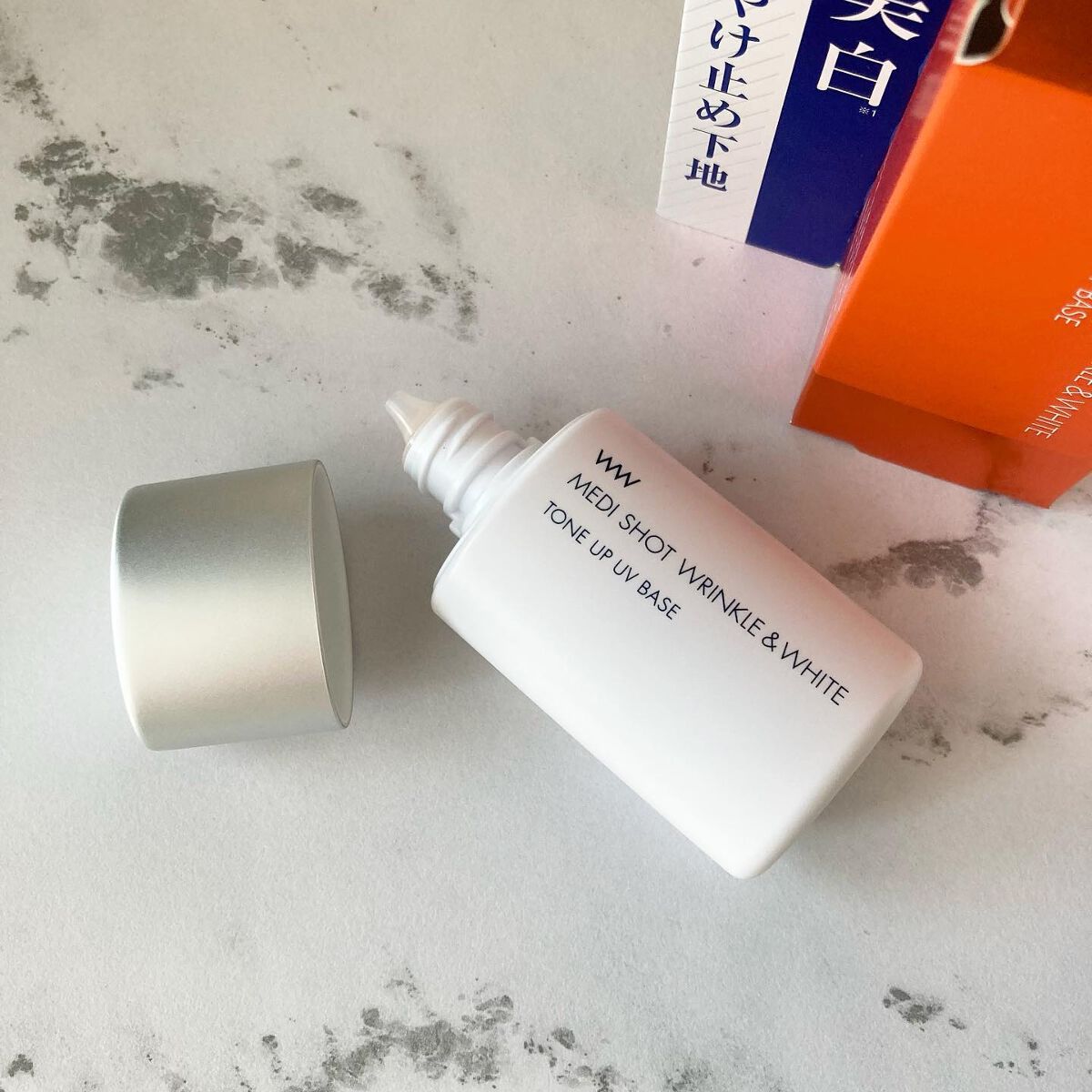 薬用メディショット トーンアップ日やけ止め下地/MEDI SHOT/化粧下地を使ったクチコミ（1枚目）