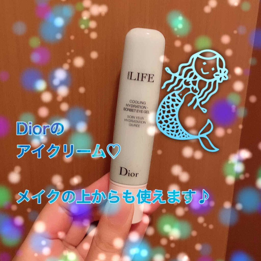 ライフ ソルベ アイ ジェル/Dior/アイケア・アイクリームを使ったクチコミ（1枚目）