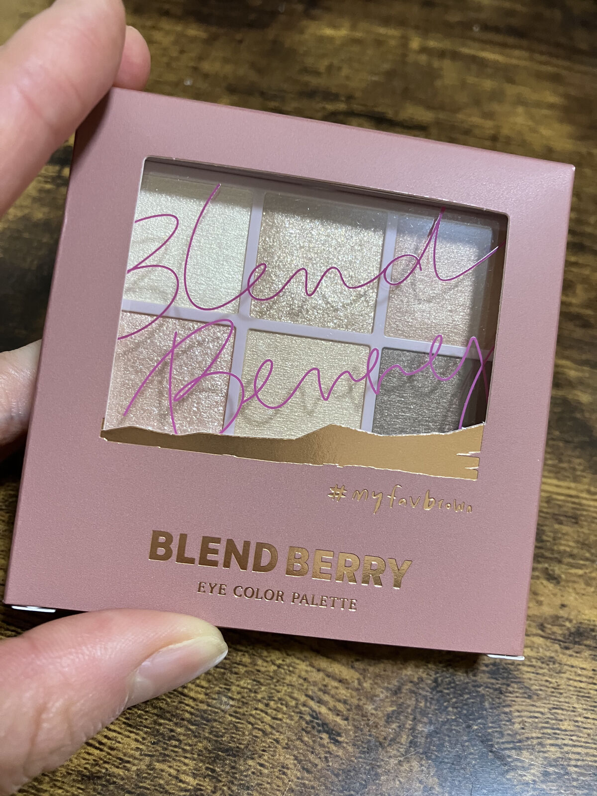 オーラクリエイション/BLEND BERRY/アイシャドウパレットを使ったクチコミ（1枚目）