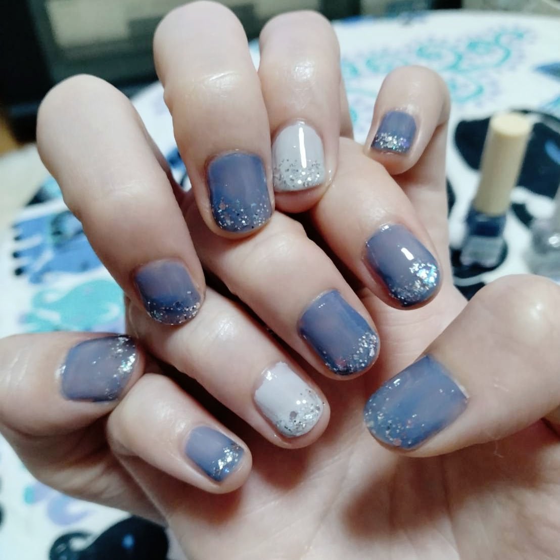 コレガネイル/RICAFROSH/マニキュアを使ったクチコミ(1枚目)