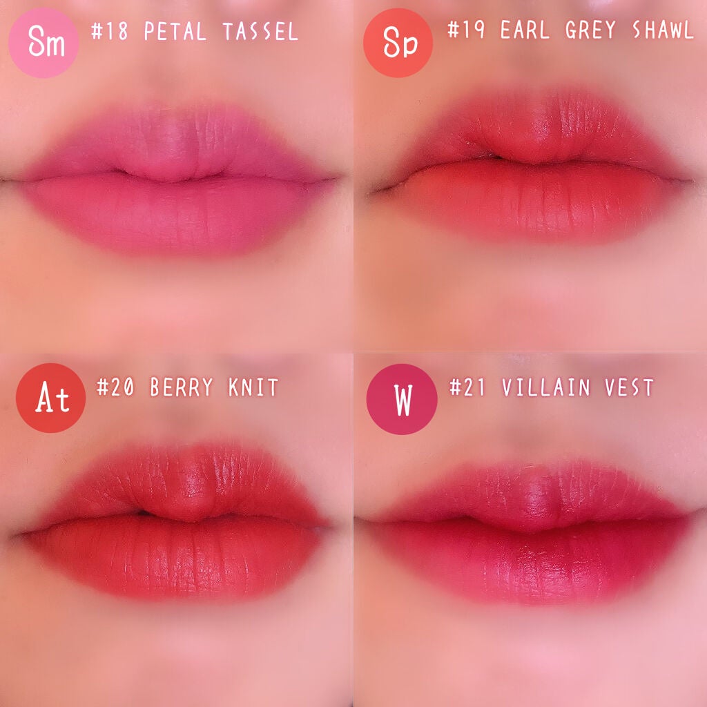 ゼロベルベットティント/rom&nd/リップティントを使ったクチコミ(6枚目)