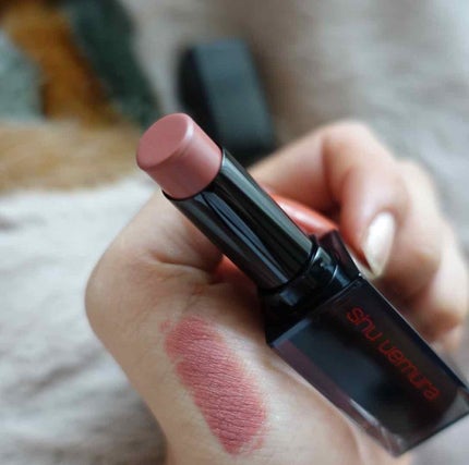 ルージュ アンリミテッドアンプリファイド マット/shu uemura/口紅を使ったクチコミ(2枚目)