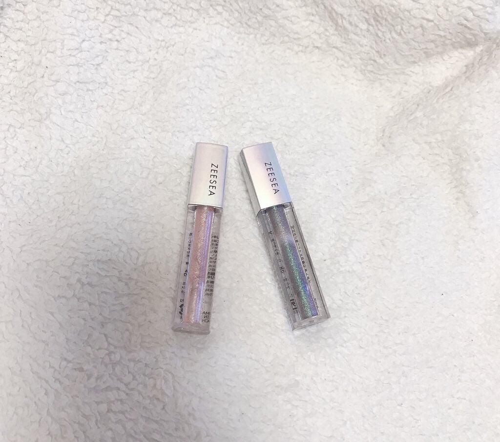 ダイヤモンドシリーズ 星空リキッドアイシャドウ/ZEESEA/リキッドアイシャドウを使ったクチコミ(2枚目)