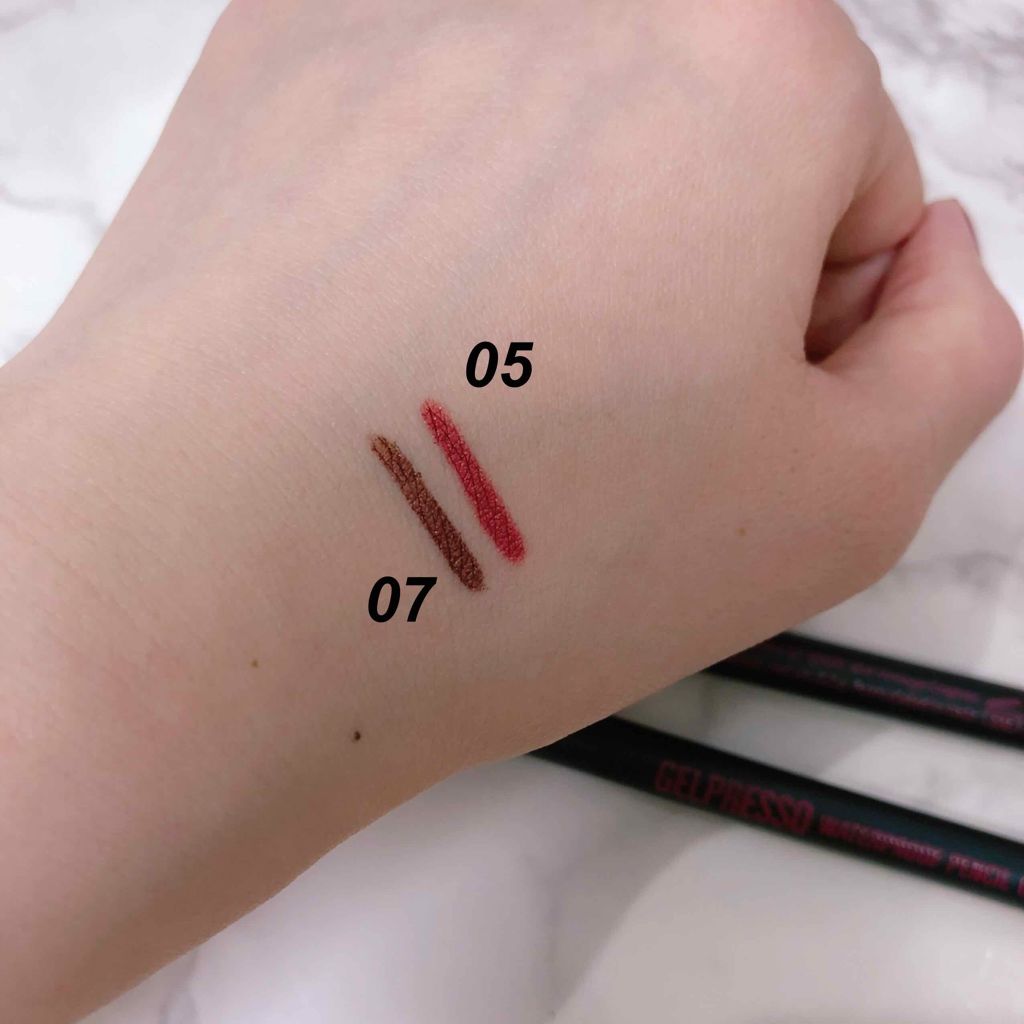 ジェルプレッソ ウォータープルーフ ペンシルジェルライナー/CLIO/ジェルアイライナーを使ったクチコミ（2枚目）