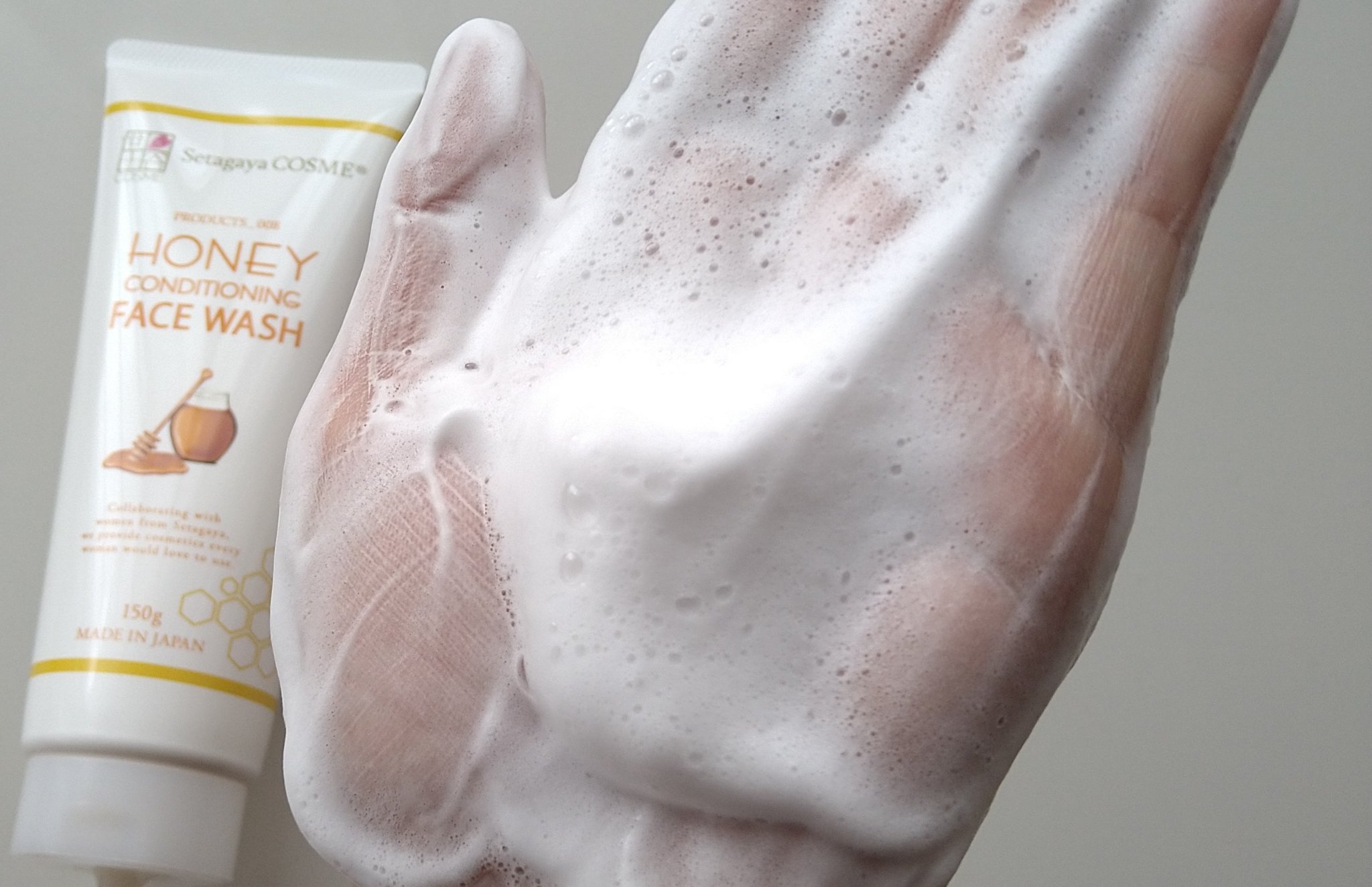 ハニーフェイスウォッシュ/世田谷コスメ/洗顔フォームを使ったクチコミ（3枚目）