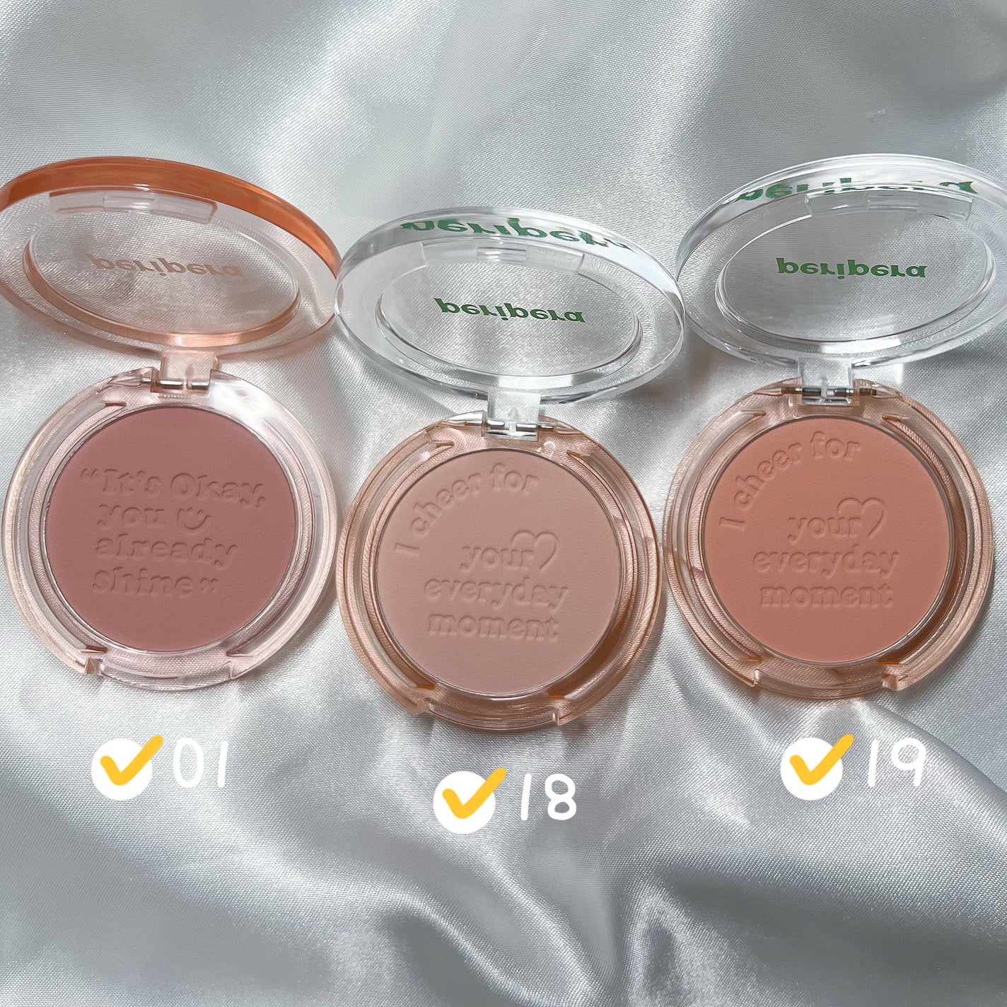 ピュア ブラッシュド サンシャイン チーク/PERIPERA/パウダーチークを使ったクチコミ(3枚目)