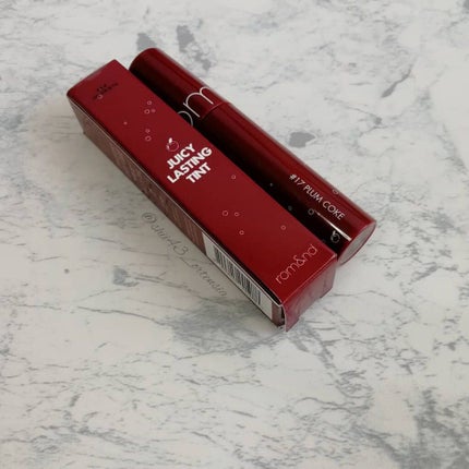 ジューシーラスティングティント/rom&nd/リップティントを使ったクチコミ(1枚目)