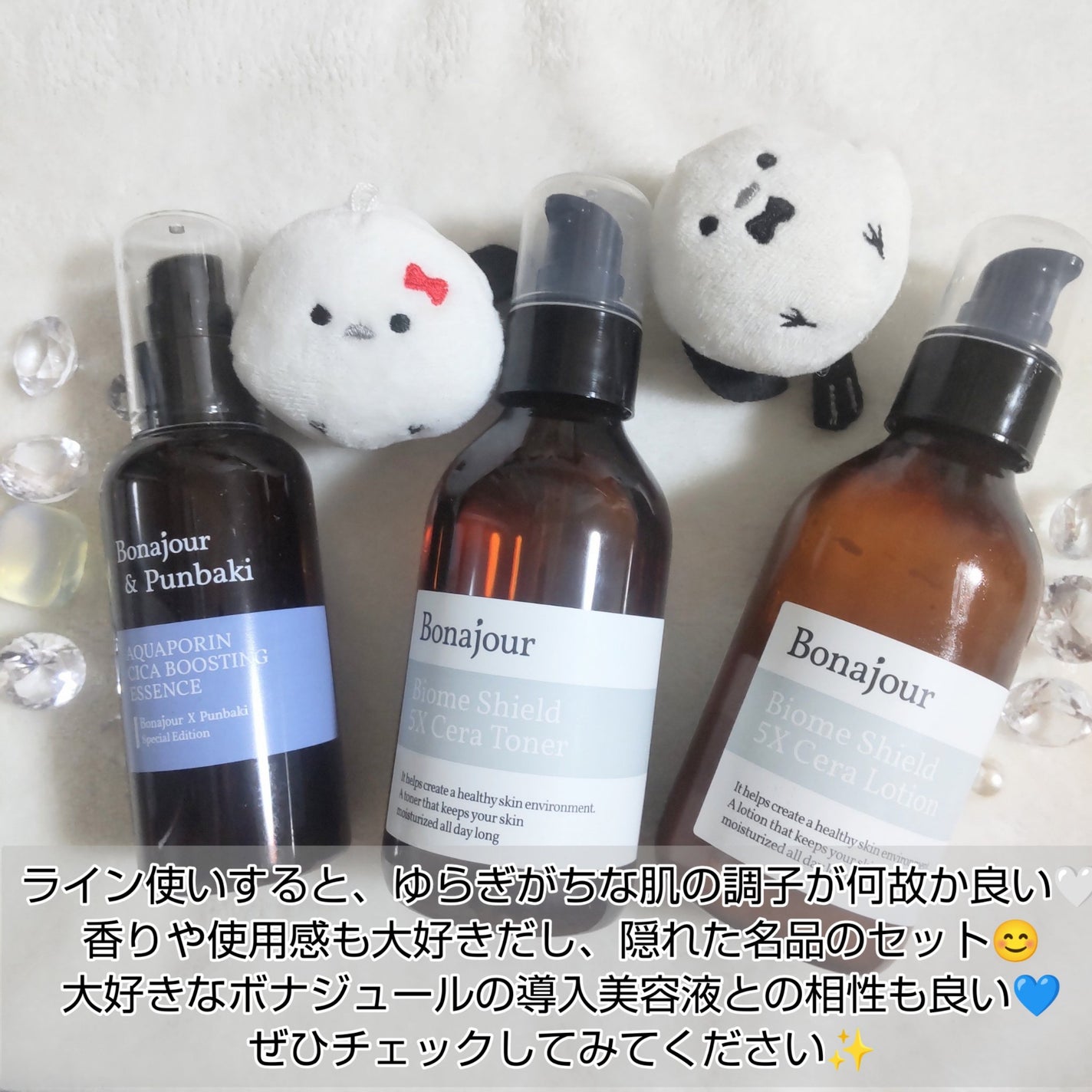 バイオームシールド5Xセラセット/Bonajour/その他スキンケアを使ったクチコミ(9枚目)