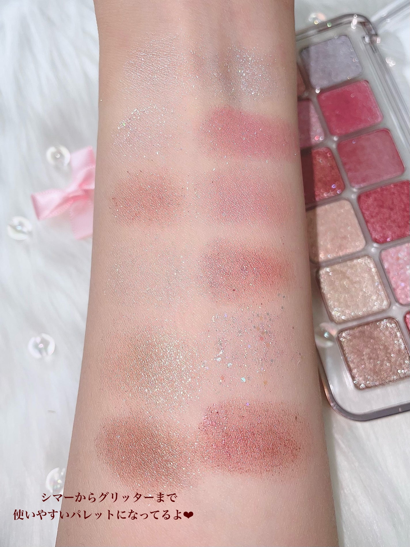 ごんす@YouTube始めました on LIPS 「《クリオキラキラパレット❤︎》SNSでみかけて絶対買うと決めて..」(3枚目)