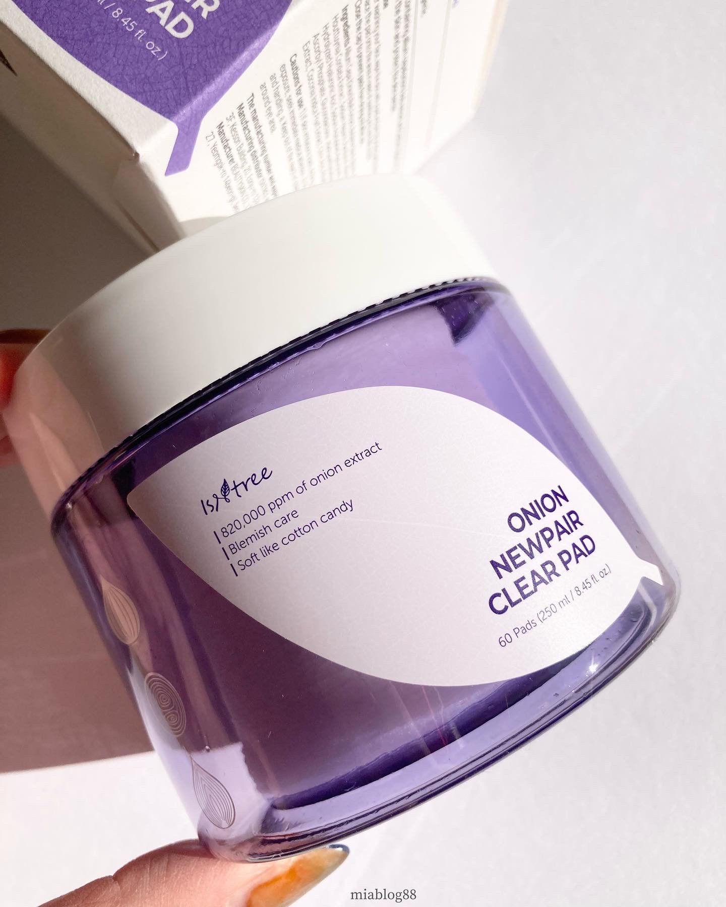 オニオンニューペア クリアパッド/Isntree/トナーパッドを使ったクチコミ（1枚目）