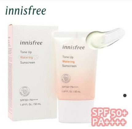 トーンアップ ウォータリング サンスクリーン/innisfree/日焼け止め・UVケアを使ったクチコミ(1枚目)