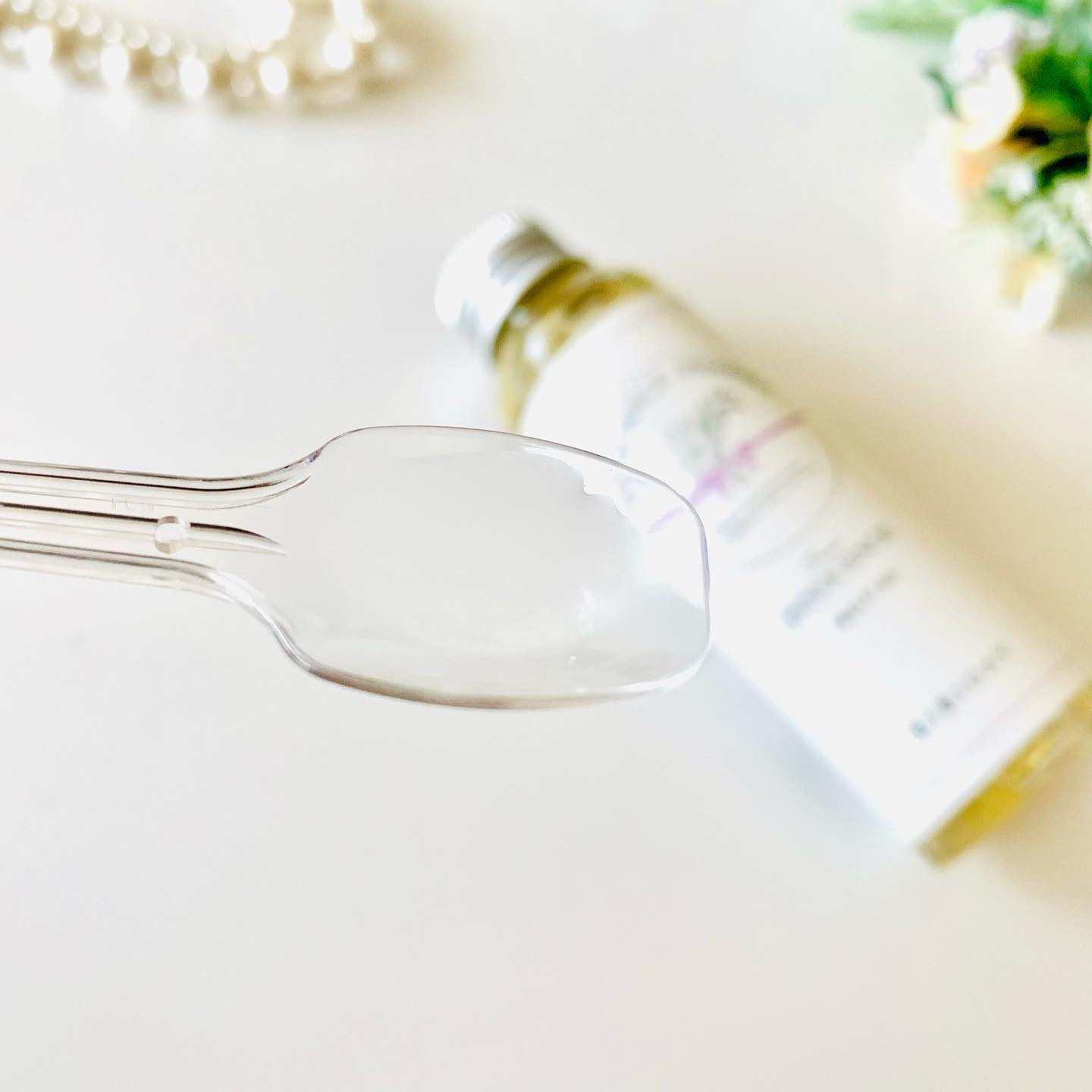 イノセンスフリージアマルチオイル/BIBIDAY/ヘアオイルを使ったクチコミ（3枚目）