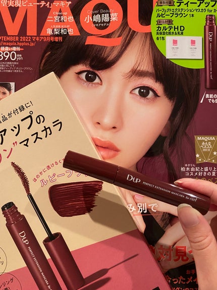 パーフェクトエクステンション マスカラ for カール/D-UP/マスカラを使ったクチコミ(1枚目)