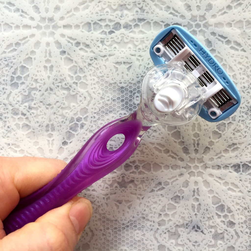 ハイドロシルク ホルダー （刃付き） お試し用/ハイドロシルク/シェーバーを使ったクチコミ（3枚目）