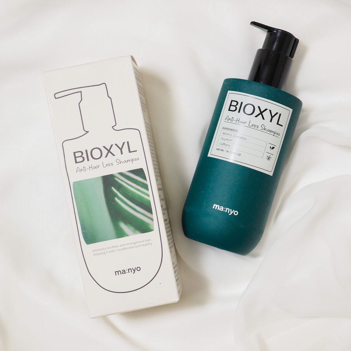 バイオクシル アンチヘアロスライン シャンプー／トリートメント/manyo/市販シャンプーを使ったクチコミ（1枚目）