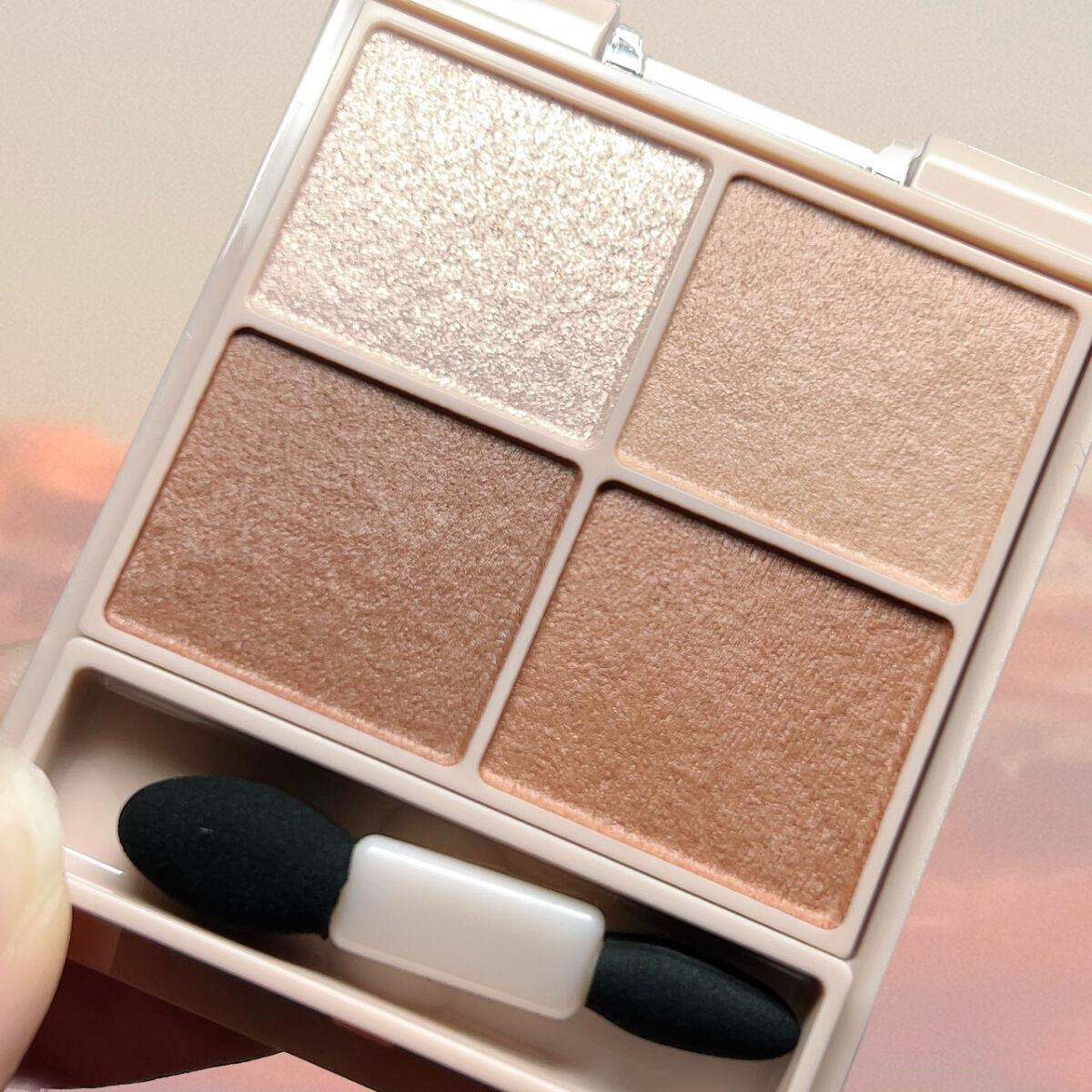 シルキースフレアイズ（マットタイプ）/キャンメイク/アイシャドウパレットを使ったクチコミ（3枚目）