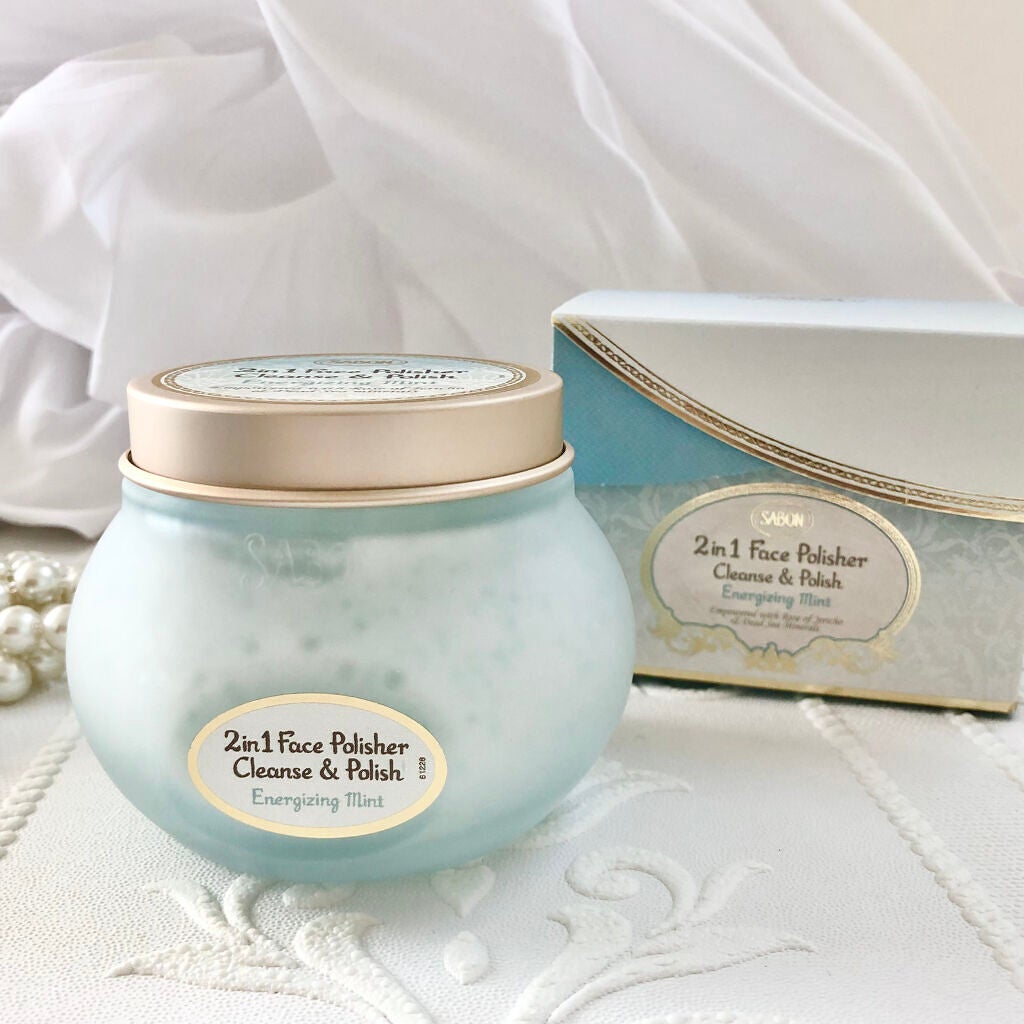 フェイスポリッシャー リフレッシング(ミント)/SABON/スクラブ・ゴマージュを使ったクチコミ(1枚目)