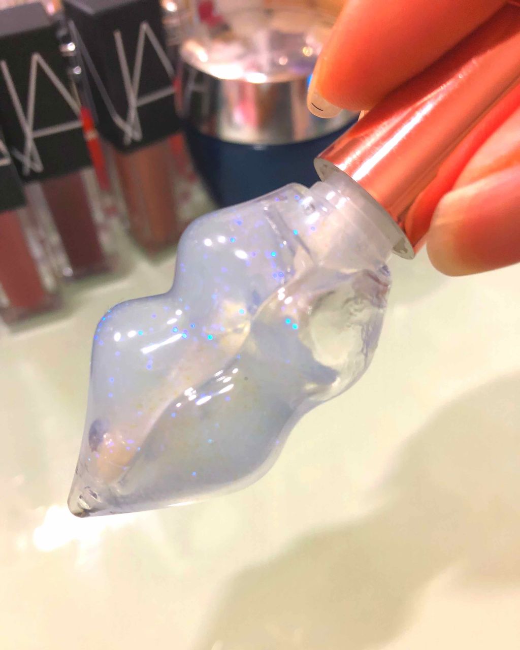 メルティーリップセラム/プランプピンク/リップグロスを使ったクチコミ(3枚目)