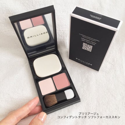 コンフィデントタッチ ソフトフォーカススキン/ブリリアージュ/パウダーファンデーションを使ったクチコミ(1枚目)