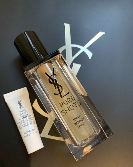 ピュアショット ナイト リチャージセラム/YVES SAINT LAURENT BEAUTE/美容液を使ったクチコミ(1枚目)