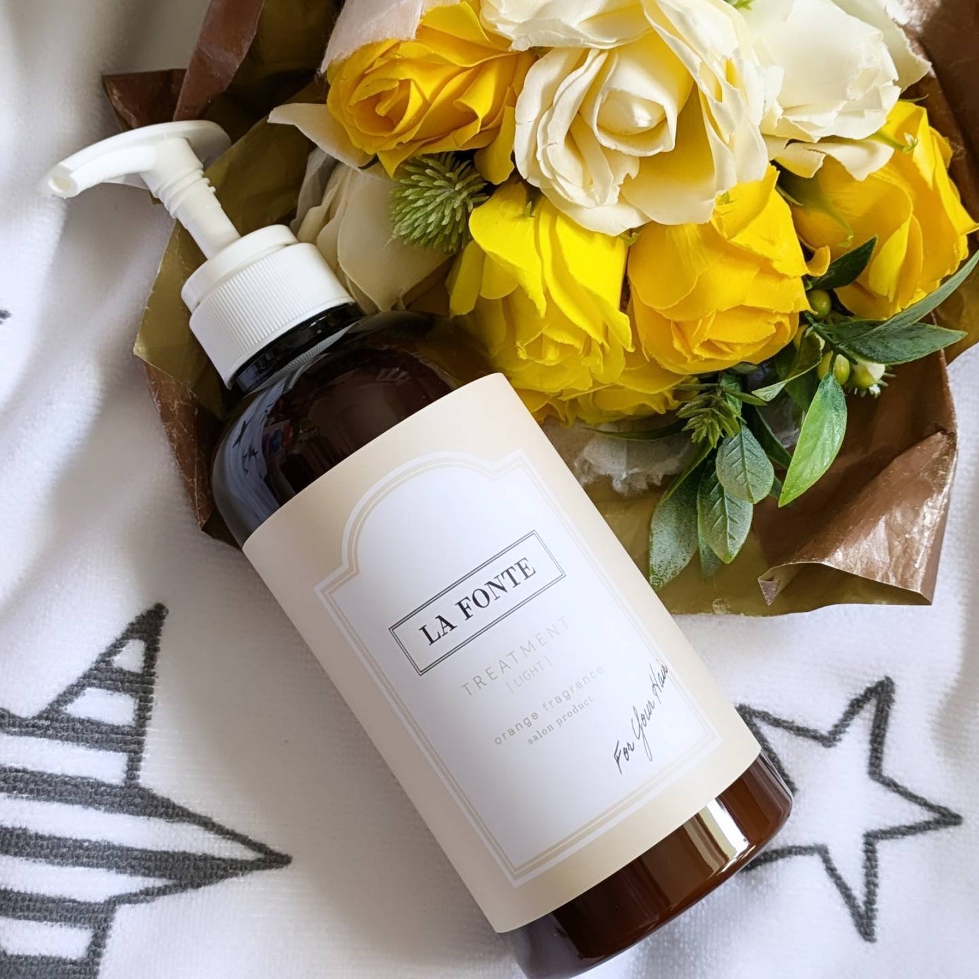 真紅 on LIPS 「LAFONTEトリートメント(ライト)を商品提供して頂きました..」(1枚目)