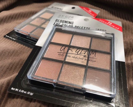 UR GLAM BLOOMING EYE COLOR PALETTE/U R GLAM/アイシャドウパレットを使ったクチコミ(1枚目)
