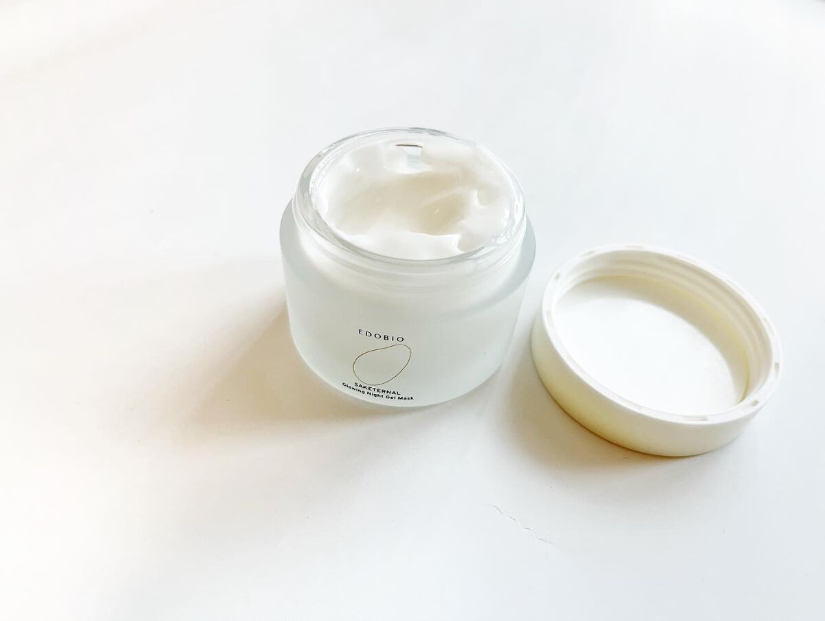 サケターナル グローウィングナイトジェルマスク/EDOBIO/フェイスクリームを使ったクチコミ（1枚目）