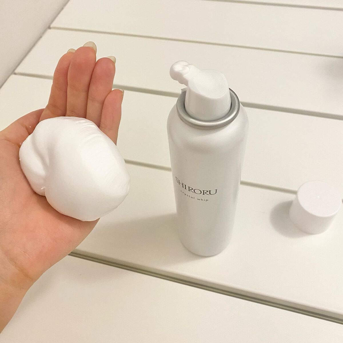 クリスタルホイップ/SHIRORU/泡洗顔を使ったクチコミ(2枚目)