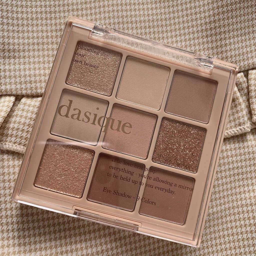 シャドウパレット/dasique/アイシャドウパレットを使ったクチコミ(4枚目)