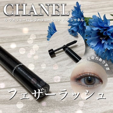 ル ヴォリューム レヴォリューション ドゥ シャネル 10 ヌワール/CHANEL/マスカラを使ったクチコミ（1枚目）