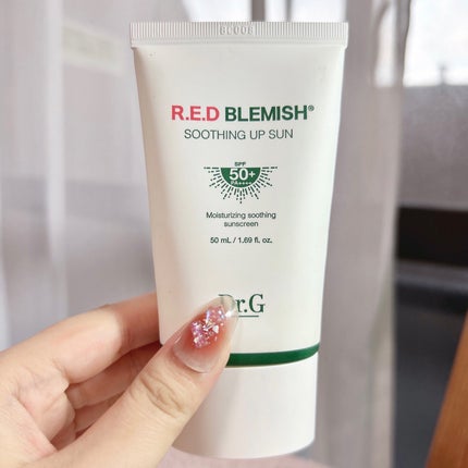 レッドブレミッシュスージングアップサン/Dr.G/日焼け止めクリームを使ったクチコミ(3枚目)