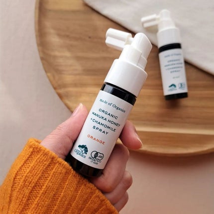 マヌカハニー+カモミールスプレー/made of Organics/その他オーラルケアを使ったクチコミ(1枚目)