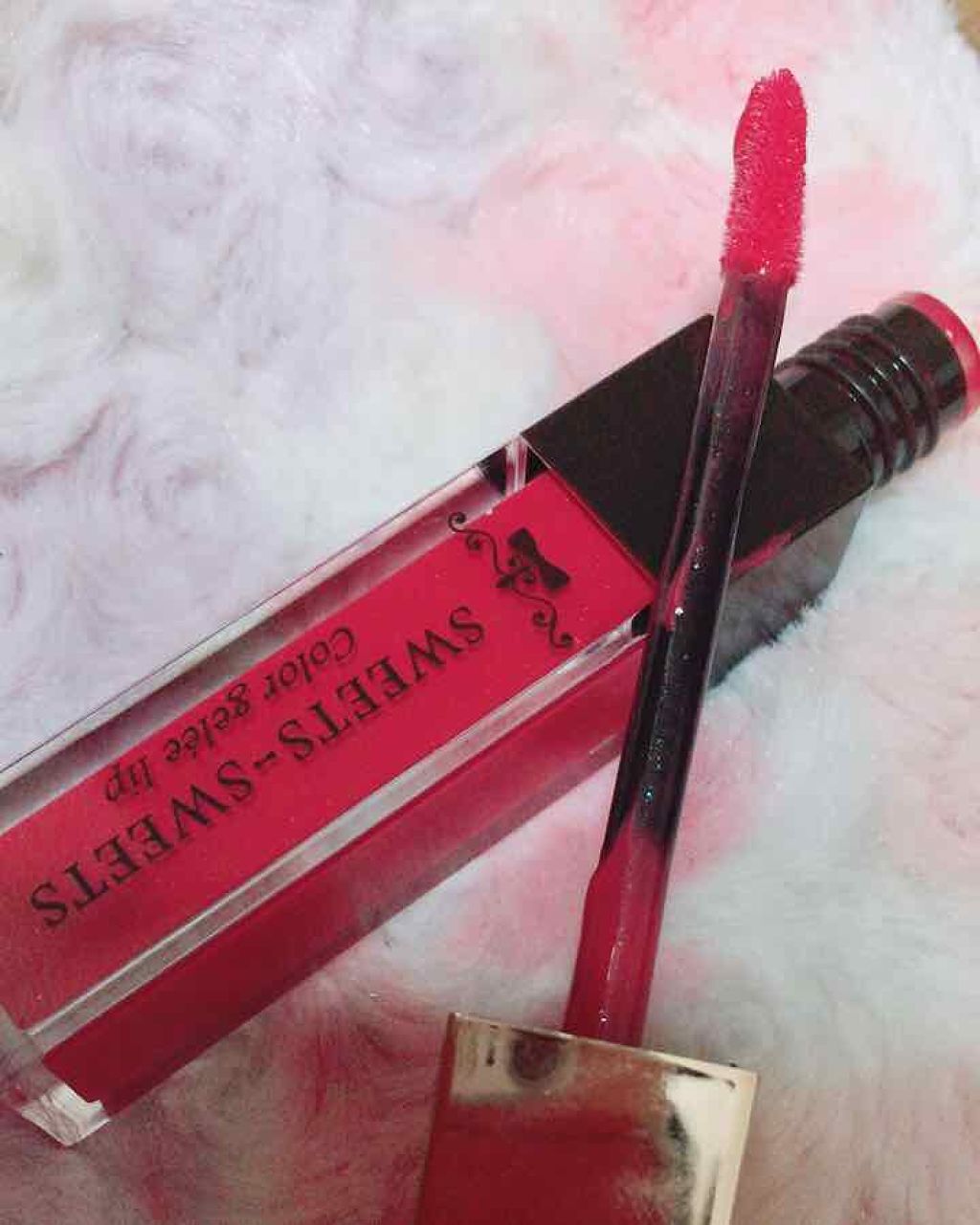 カラージュレリップ/スウィーツ スウィーツ/リップグロスを使ったクチコミ（1枚目）