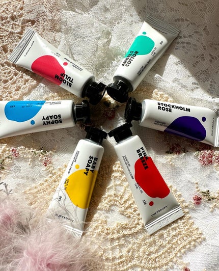 シグネチャーパフュームハンドクリームミニチュアギフトセット/DUFT&DOFT/ハンドクリームを使ったクチコミ(1枚目)