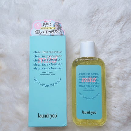 clean face gargle gel foam cleanser/laundryou/その他洗顔料を使ったクチコミ(4枚目)