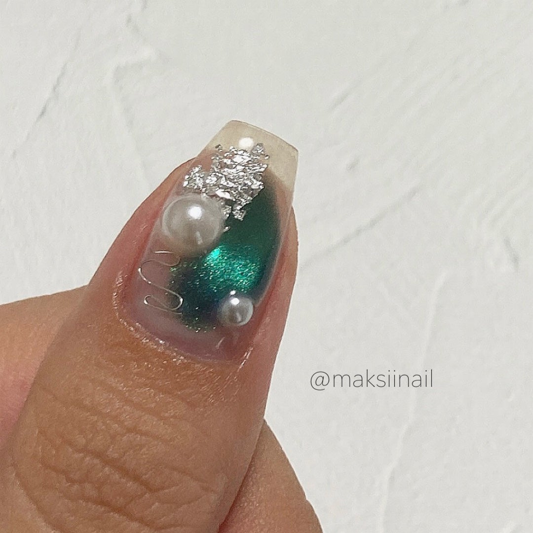 アラモードジェル/ネイル工房/ジェルネイルを使ったクチコミ(5枚目)