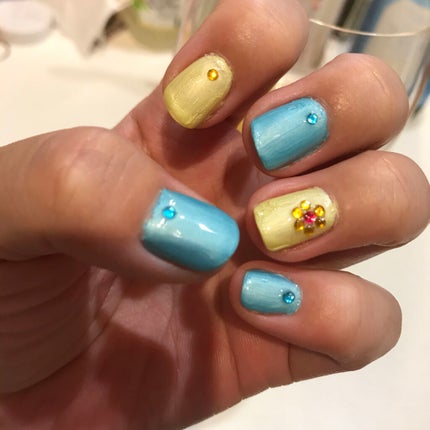 Somptueux(ソンプチュー) ネイルポリッシュ/DAISO/マニキュアを使ったクチコミ(2枚目)