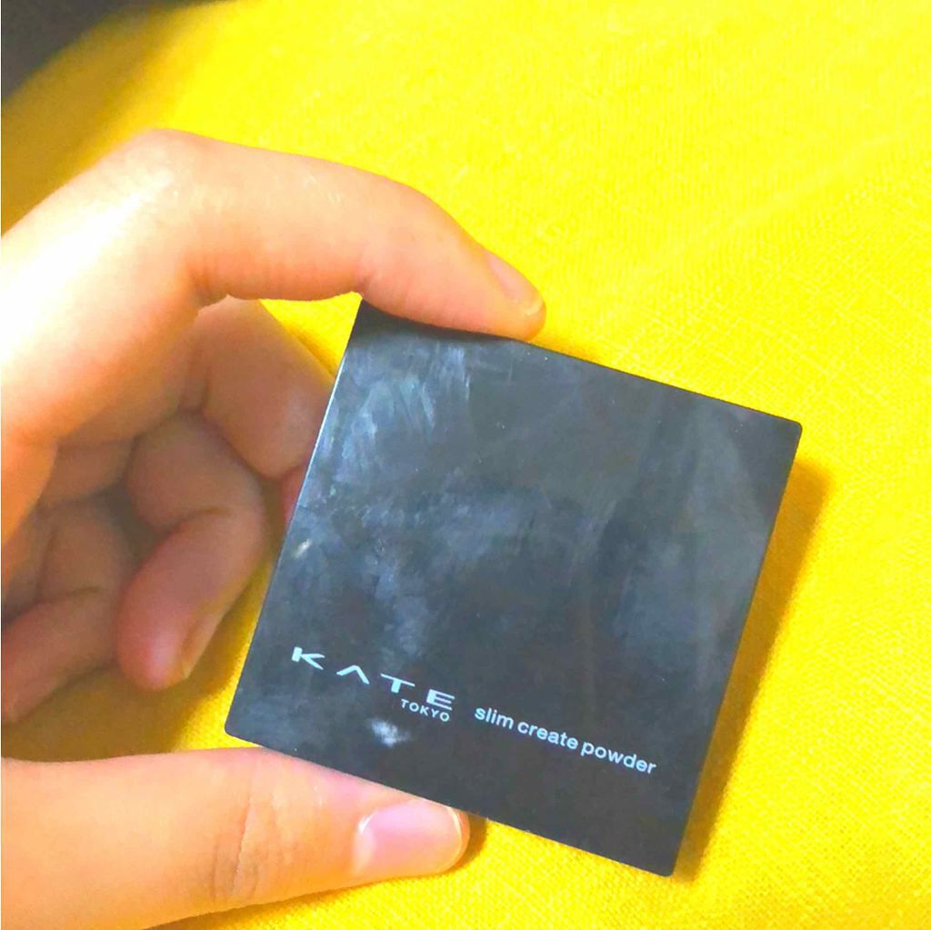 スリムクリエイトパウダー/KATE/プレストパウダーを使ったクチコミ（1枚目）