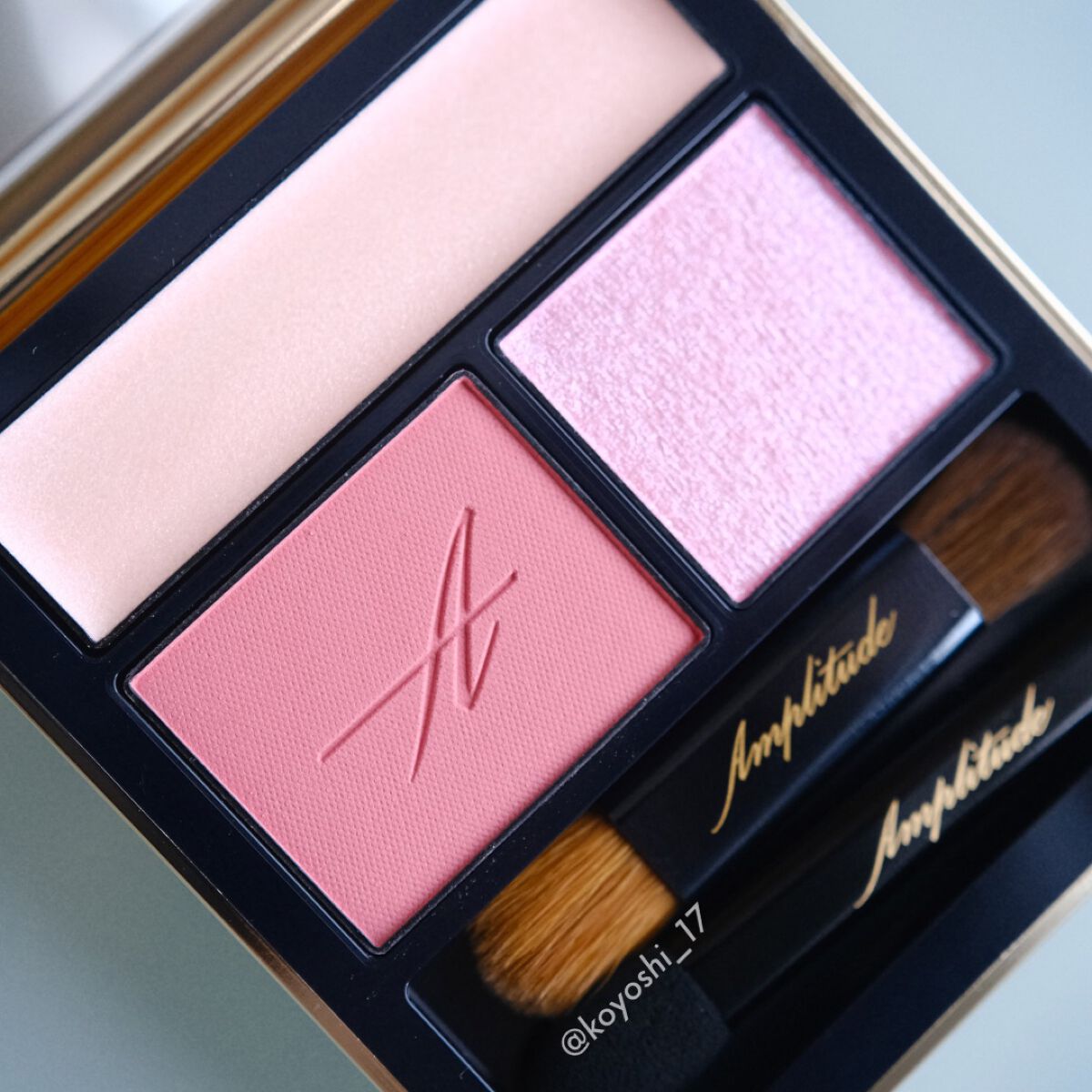 コンスピキュアス アイズ/Amplitude/アイシャドウパレットを使ったクチコミ(1枚目)