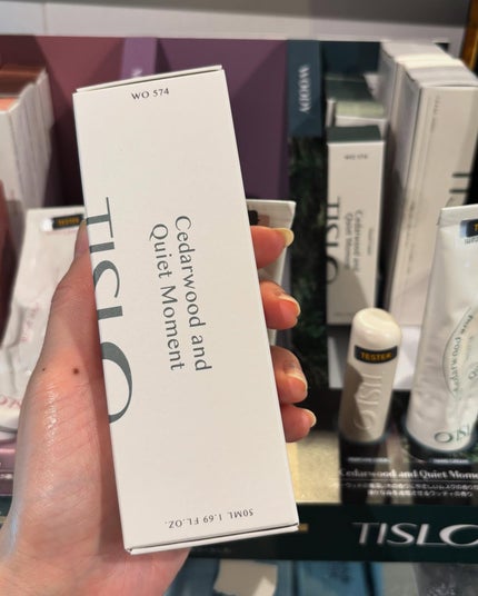 Cedarwood and Quiet Moment/Perfume Stick/TISLO/練り香水を使ったクチコミ(10枚目)