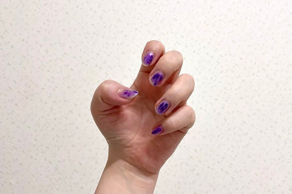 ネイルホリック Sheer pearl color/ネイルホリック/マニキュアを使ったクチコミ(2枚目)