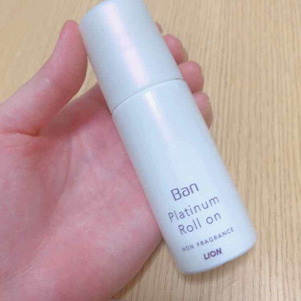 Ban 汗ブロック プラチナロールオン 無香性/Ban/デオドラント・制汗剤を使ったクチコミ(2枚目)