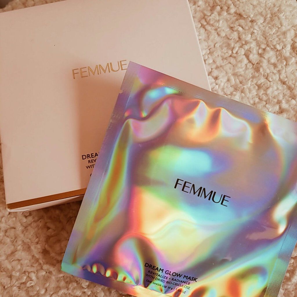 ドリームグロウマスク RR(透明感・キメ)/FEMMUE/シートマスク・パックを使ったクチコミ(1枚目)