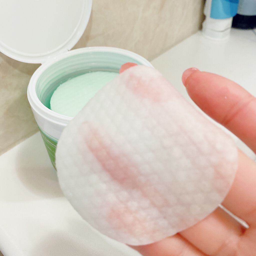 ティーツリーカーミングエッセンスパッド/MEDIHEAL/トナーパッドを使ったクチコミ(3枚目)