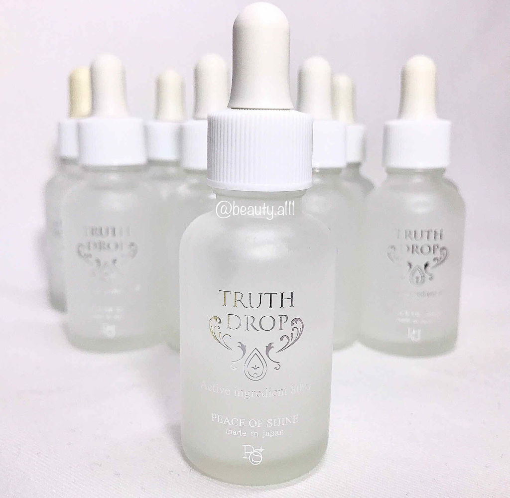 TRUTH DROP/peace of shine/美容液を使ったクチコミ（1枚目）
