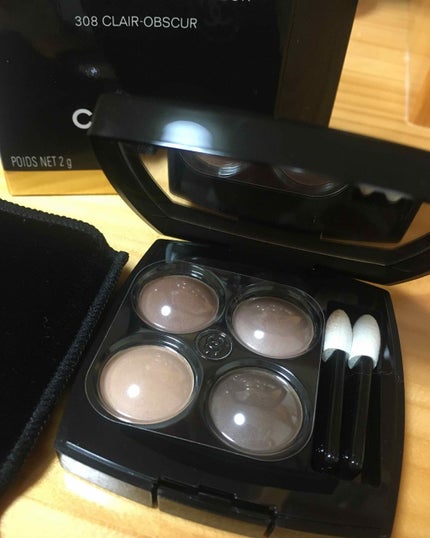 レ キャトル オンブル/CHANEL/アイシャドウパレットを使ったクチコミ(1枚目)